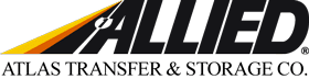 A picture of the logo for allen transfer and storage.